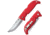 Cold Steel Finn Wolf Knife, Red/Silver, 7 7/8in, CS-20NPRDZ