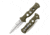 Cold Steel Gunsite Counter Point I Folding Knife, Limited Edition, 9in Overall, 4in Japanese AUS10A Spear Point Blade, Half Serrated, OD Green 5in Griv-Ex Handle, CS-10ABV1