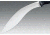 Cold Steel Gurkha Kukri Fixed Blade Knife, Kraton Handle, Plain, CS-39LGKT
