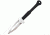 Cold Steel Hide Out, Black Griv-Ex Handle, Plain Edge w/ Sheath, CS-49NDE
