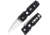 Cold Steel Hold Out Folding Knives, 3in, S35VN Steel, Plain Drop Point Blade, G-10 Handle, 11G3
