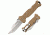 Cold Steel Immortal Knife, Brown/Silver, 9in, CS-23HVB