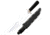 Cold Steel Laredo Bowie Fixed Blade Knife, 10.5in Plain 0-1 High Carbon, Polished Micarta Handle, CS-39LLBMT