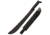 Cold Steel Latin Machete Plus, 18in Combo Blade, Black 97AM18DS