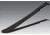 Latin Machete Plus, 21in Combo Blade, Black