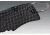 Cold Steel Micro Recon 1 Folding Knife, Japanese AUS 8A Stainless Steel w/Black Tuff-Ex Coating 2in Spear Point Blade, Griv-Ex Style G-10 Handle, CS-27TDS