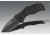 Cold Steel Micro Recon 1 Folding Knife, Japanese AUS 8A Stainless Steel w/Black Tuff-Ex Coating 2in Tanto Blade, Griv-Ex Style G-10 Handle, CS-27TDT