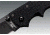 Cold Steel Mini Lawman Knife, Black G-10 Handle, Black Blade, Plain 58ALM