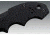 Cold Steel Mini Lawman Knife, Black G-10 Handle, Black Blade, Plain 58ALM