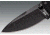 Cold Steel Mini Lawman Knife, Black G-10 Handle, Black Blade, Plain 58ALM
