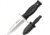 Cold Steel Mini Leatherneck Fixed Blade Knife, 3.5in, 8Cr13MoV Steel, Double Edged Spear Point Plain Blade, 3 1/4in Long Kray-Ex Handle, CS-39LSAC