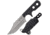 Cold Steel Mini Tac Bowie 6 7/8in Fixed Blade Knife, Black/Silver, CS-49HCF