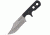Cold Steel Mini Tac Bowie 6 7/8in Fixed Blade Knife, Black/Silver, CS-49HCF