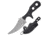Cold Steel Mini Tac Skinner 6.63in Fixed Blade Knife, Black/Silver, 6.63in, CS-49HSFZ