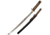 Cold Steel Mizutori Crane Wakizashi, Black/Silver, 27 1/2in, CS-88CKW