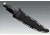 Cold Steel Natchez Bowie, O-1 High Carbon Steel 11.75in Blade, Polished Black Handle, CS-39LABMS