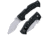 Cold Steel Rajah III Folding Knife, 3.5in, AUS10A Steel Blade, Black Griv-Ex Handle, CS-62JM