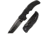 Cold Steel Recon 1 Folding Knife, 4in Tanto Plain Carpenters S35VN Alloy w/ DLC Coating, Black G10 Handle, CS-27TLCT