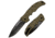 Cold Steel Recon 1 Spear Pt. Plain Knife, Green/Silver, 9 3/8in, CS-27TLSVG