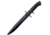Cold Steel Rubber Training Black Bear Classic Knife, Black, 13 1/8in, CS-92R14BBZ