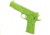 Cold Steel Rubber Training Pistol, 1911, Green Colored Polypropylene, 8-5/8in. L x 1in. W x 5.75in. H, CS-92RGC11