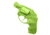 Cold Steel Ruger LCR Rubber Training Revolver, Green, CS-92RGRLZ