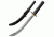 Cold Steel Seagal Signature Wakizashi, Black/Silver, 22 1/2in, CS-88PKW