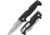 Cold Steel SR1 Lite Folding Knife, 4in, 8Cr13MoV Steel Blade, Black, G-10 Griv-Ex Handle, CS-62K1