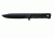Cold Steel Survival Rescue Fixed Blade Knife, Kraton Handle, Black Blade, Concealex Sheath 38CK