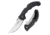 Cold Steel Talwar Serrated Folding Knife,3.75in,Satin,Black,G10 Handle, 21TCTLS