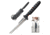 Cold Steel Tanto Spike, Black Faux G-10 Handle, Plain Edge w/ Sheath, CS-53NCT