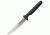 Cold Steel Tokyo Spike, Black Faux G-10 Handle, Plain Edge w/ Sheath, CS-53NHS