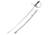 Cold Steel Training Saber, 32in Blade, Includes Steel Scabbard, 92BKTS