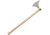 Cold Steel Viking Battle Axe, 30in Long Straight Grain Hickory Handle, 1055 Carbon Steel, CS-90WVBB
