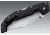 Cold Steel Voyager Folding Knife w/Griv-Ex Handle, 5.5in Clip Point Smooth Blade, Black, CS-29TXCC