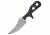 Cold Steel Mini Tac Skinner 6.63in Fixed Blade Knife, Black/Silver, 6.63in, CS-49HSFZ