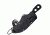 Cold Steel Mini Tac Skinner 6.63in Fixed Blade Knife, Black/Silver, 6.63in, CS-49HSFZ