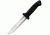 Cold Steel Peace Maker II Fixed Blade Knife, Black/Silver, 10.5in, CS-20PBL