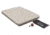 Coleman Airbed Quickbed Plus Single High Air Mattress W/ Built in Storage, 4D Pump Combo, Supports up to 600 lbs, Full, Tan 2000018358