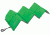 Coleman Cuboid Accordion Self Inflating Vertical Camp Pad, Green, Inflated - 72 x 24 x 1.5 in 2000018178