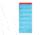 Coleman Flatlands Sleeping Bag, 40F, Med Blue, CM1010410016-21