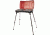 Coleman Fyre Major  Hyperflame 2 Burner Propane Camping Stove, Telescoping Legs, Red / Black 2000020104