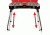 Coleman Fyre Major  Hyperflame 2 Burner Propane Camping Stove, Telescoping Legs, Red / Black 2000020104