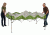 Coleman Instant Sun Shelter Canopy , Center Height 7 ft 4 in, White / Green, 9 ft x 7 ft 2000012222