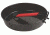 Coleman Rugged 9.5 In Frying Pan, Non-Stick Surface, Folding Handle, Black / Red 2000025199