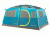 Coleman Tenaya Lake 8-Person Fast Pitch Cabin Tent W/ Closet, Blue, 13 x 9 ft 2000018088