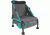 Coleman Treklite Cooler Pack Chair, Built-in 12 Can Cooler, Teal, 14.4 in Seat 2000020321