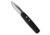 Colonial Knife Co. Colonial Knife Company Blackie Collins Tanto Automatic 2.75" Serr 106*DISC*, Black, 440, adult, BHQ-230667