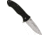 Colonial Quick Flick Folding Knife, 3.25in, Serrated, Black G10 Handle COL7005