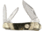 Colt Buckshot Bone Swayback Folding Knife,Stainless Blade, Buck Shot Bone Handle CT477